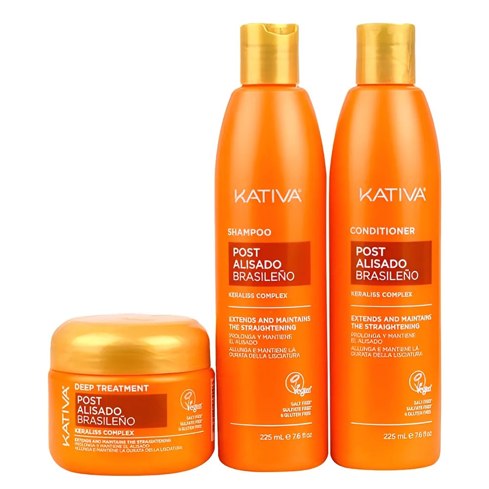 KT POST ALI KIT X3 Formaldehyde-Free Keratin Hair Straightening Treatment