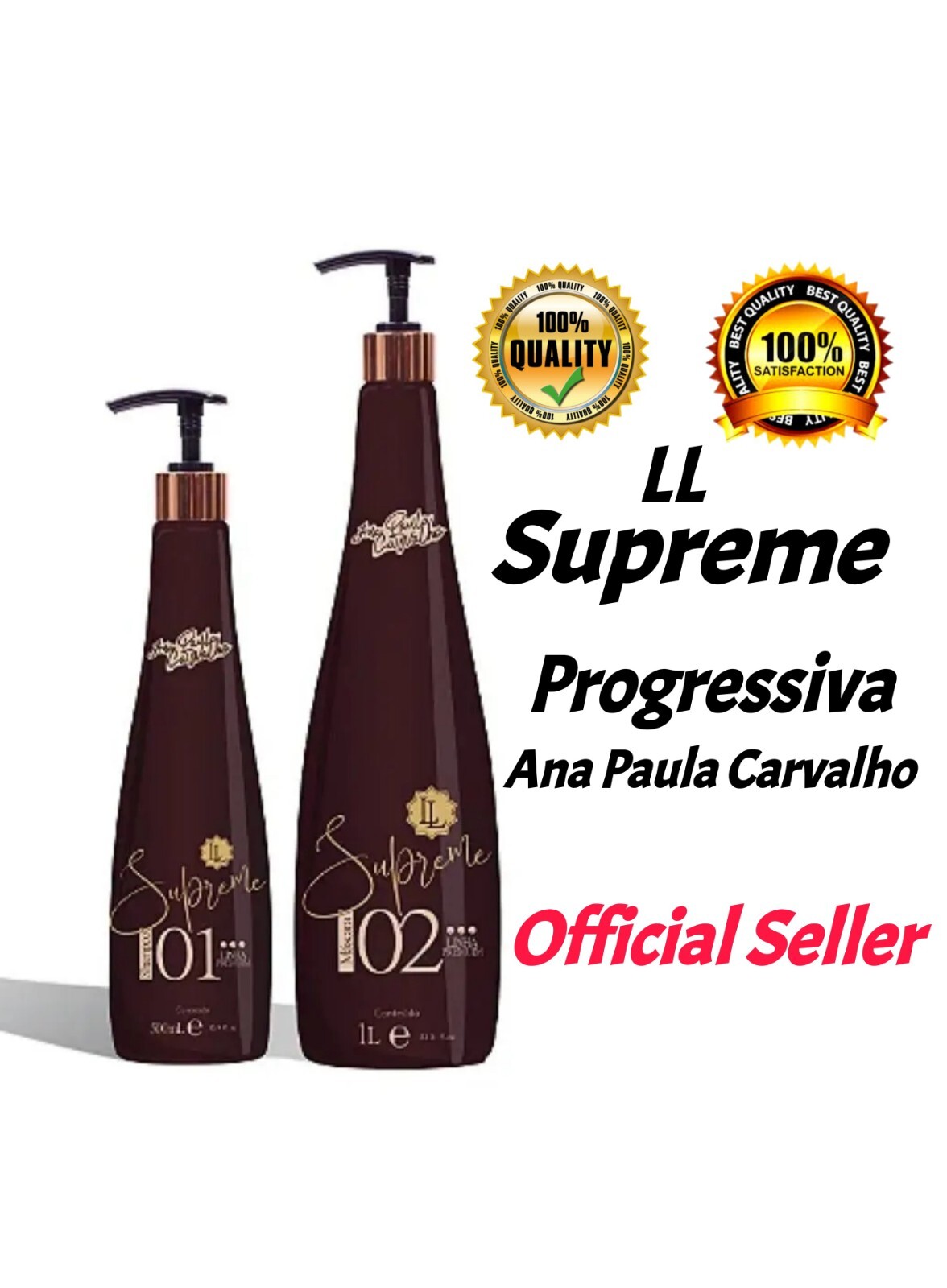 Hair treatment kit Ana Paula Carvalho LL Supreme Liso Lambido Volume Reducer