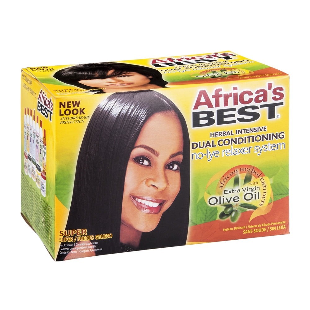 Africa’s Best No-Lye Relaxer System Super kit