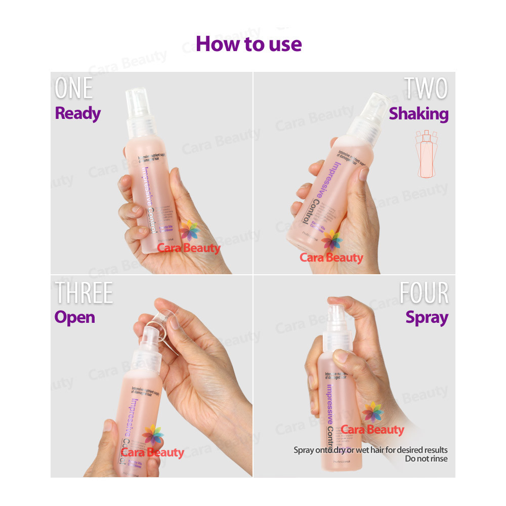 4 Pack MUGENS Professional Keratin Vita Conditioner 100ml / Leave-In Hair Spray