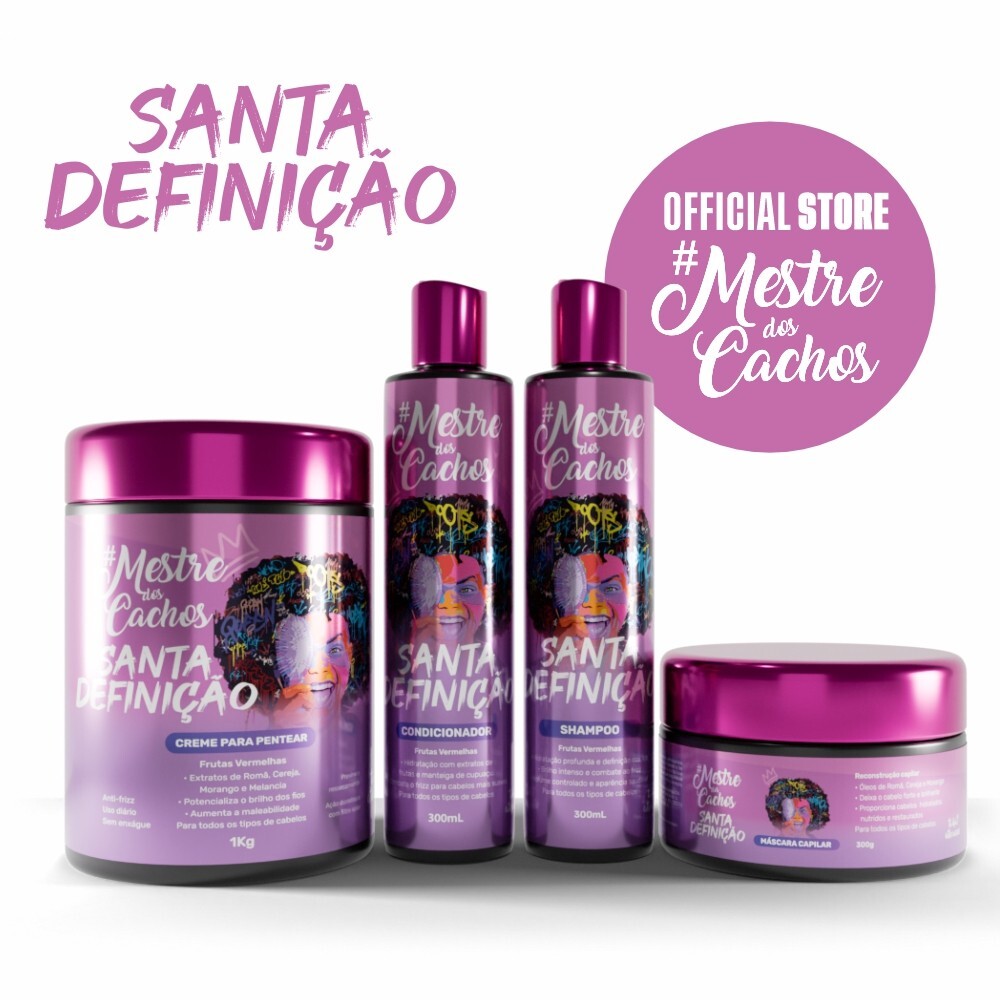 Holy Definition Kit: 3x300ml + 1kg – Master Of Curls Official Store