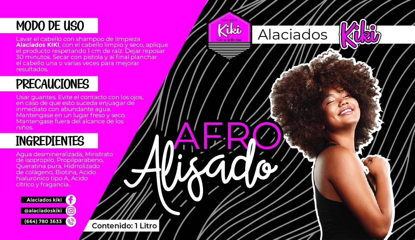 Afroalisado Marynes – Tratamiento alisante, 1 litro