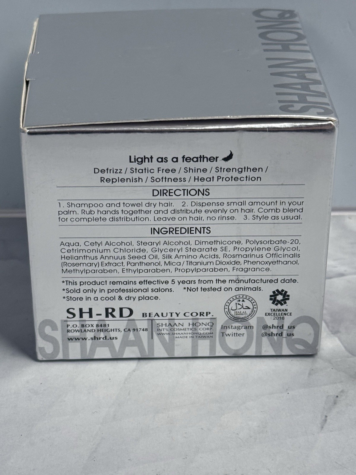 SH-RD Protein Cream exp. 01/2029 New 2.72oz