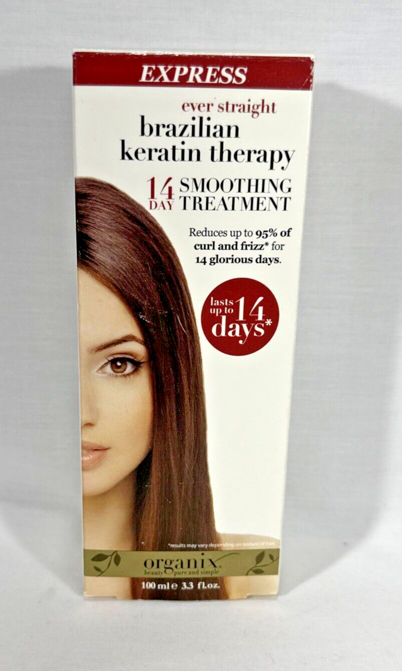 Express Ever Straight Brazilian Keratin Therapy 14Day Smoothing Treatment *READ*