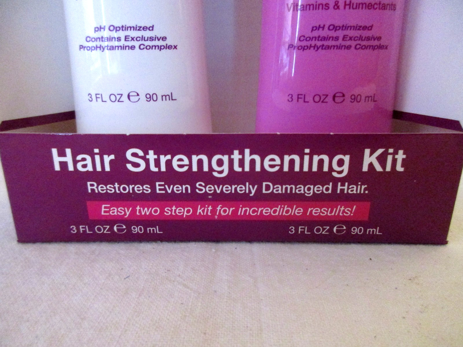 Aphogee Hair Strengthening Kit ~ Easy Two Step Set Strengthen & Protect 2 (3 oz)