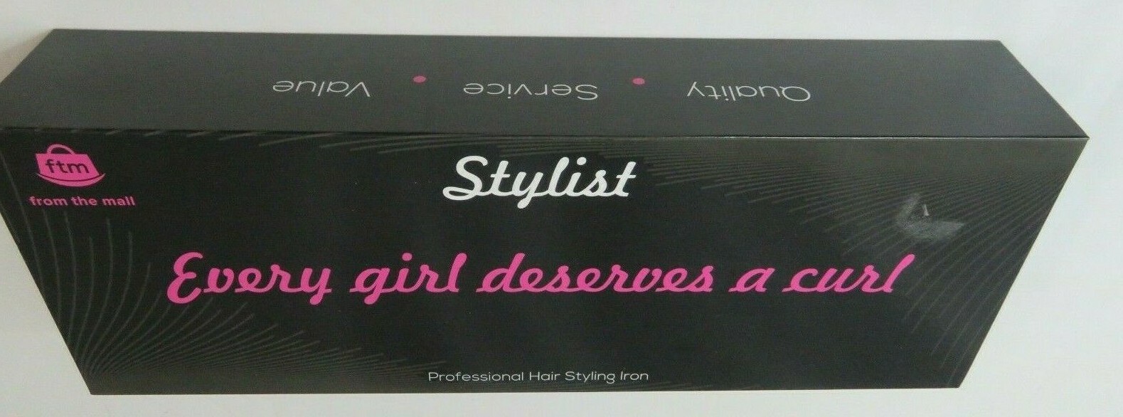 Stylist Hair Straightener FTM From The Mall NEW