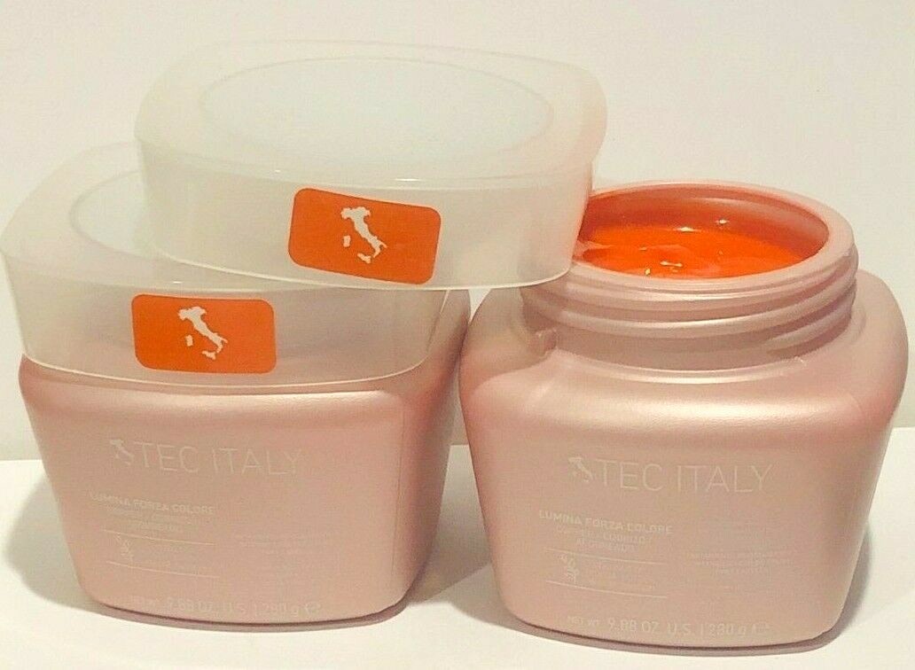 Tec Italy Hair Dimension Lumina Forza Colore Hair Treatment COPPER 2 PACKS