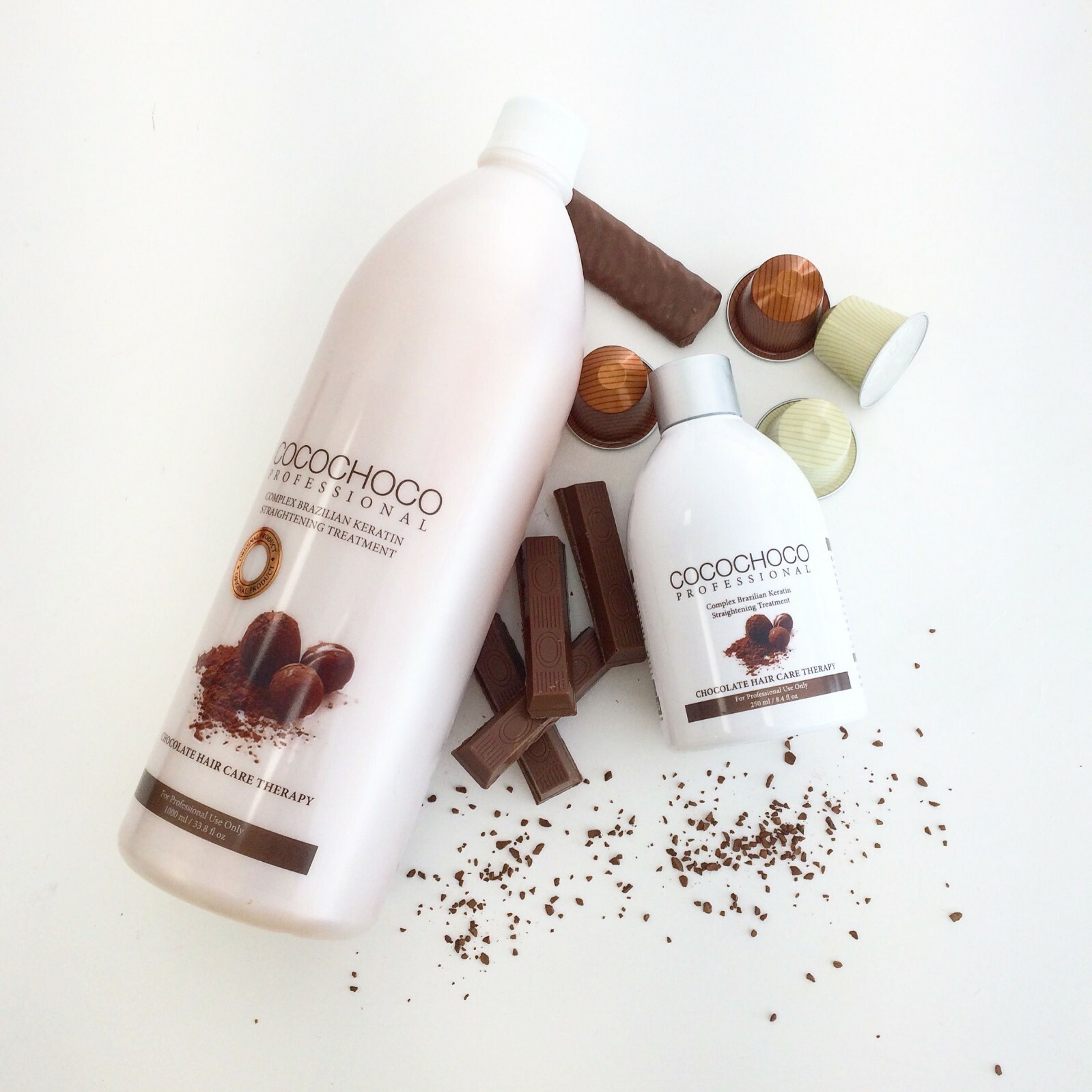 ❤❤ COCOCHOCO Pro ORIGINAL 1000ml + PURE 250ml Brazilian Keratin Salon Treatment