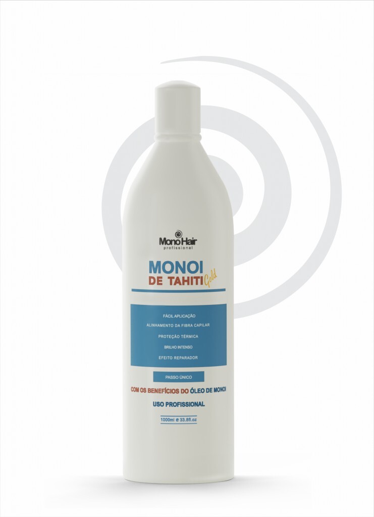 Treatment Keratin | Reducer Monoi De Tahiti Gold Mono Hair 100% Smooth 34,Oz/1L