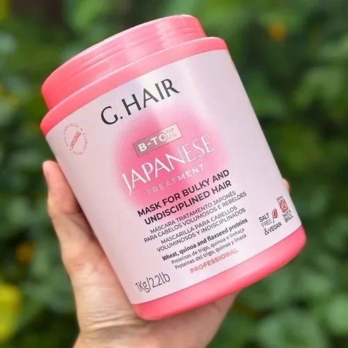 Ghair Japanese Treatment Progressive Brush 2x1L + Btx Japanese Treatment 1kg