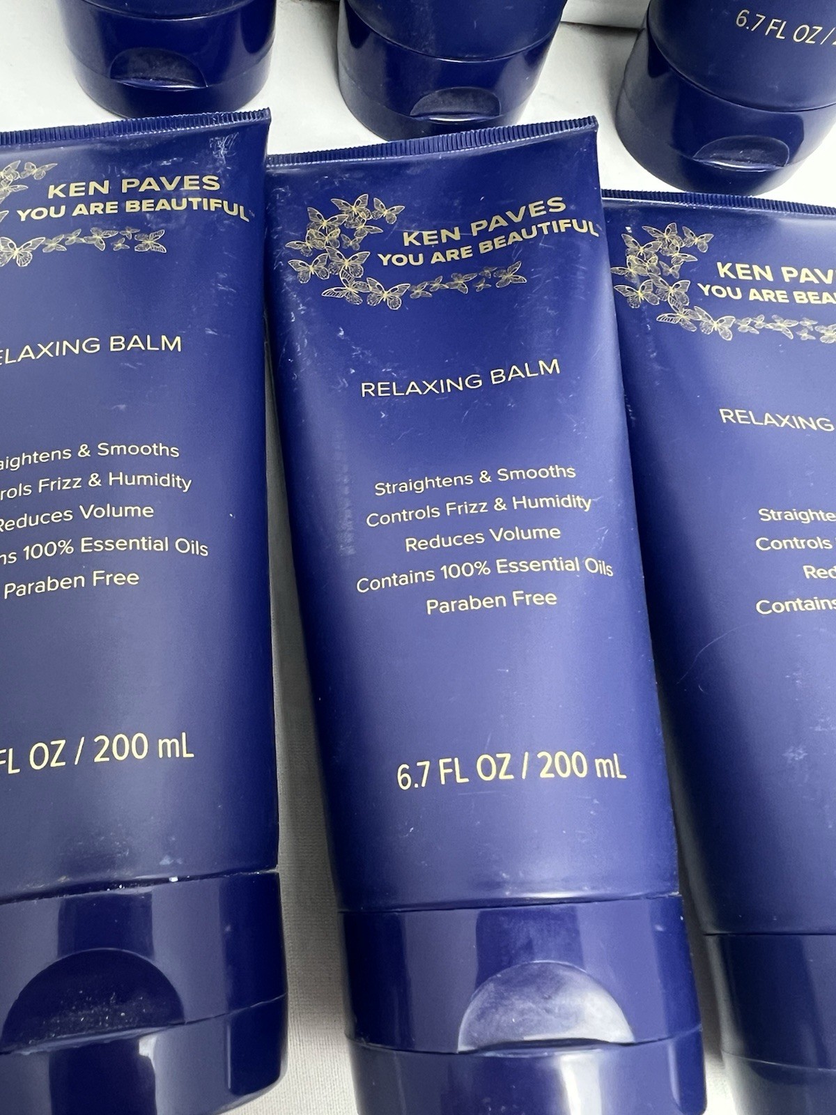 LOT OF 6X KEN PAVES YOU ARE BEAUTIFUL RELAXING BALM, 6.7 FL OZ Each.