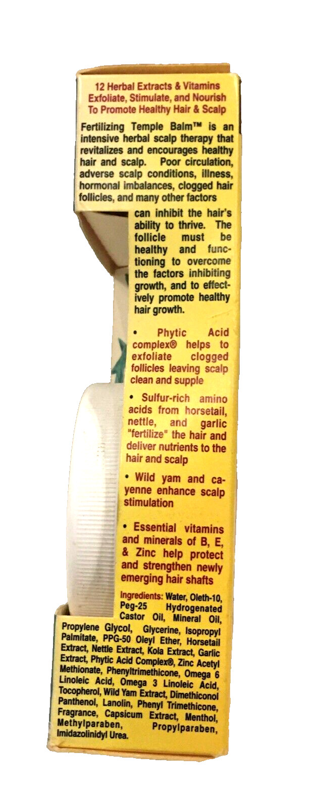 ORS Organic Root Stimulator Hair Restore Fertilizing Temple Balm 2 oz