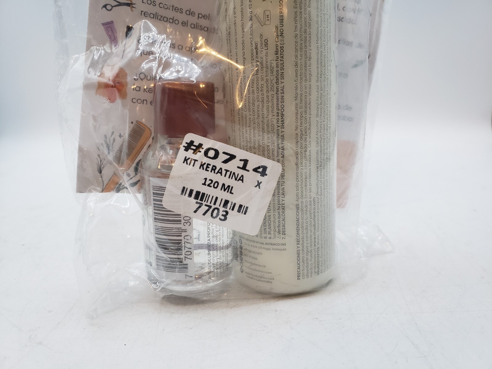 RITUAL BOTANICO Keratina Organica 120 ml – 12 Aceites Naturales y AminoÃ¡cidos