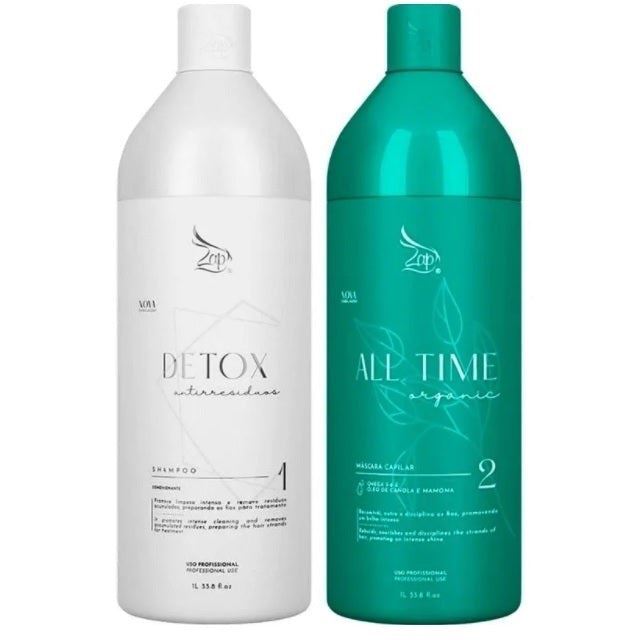 Organic Formol Free Progressive Omega Treatment All Time 2x1L – Zap Cosmetics
