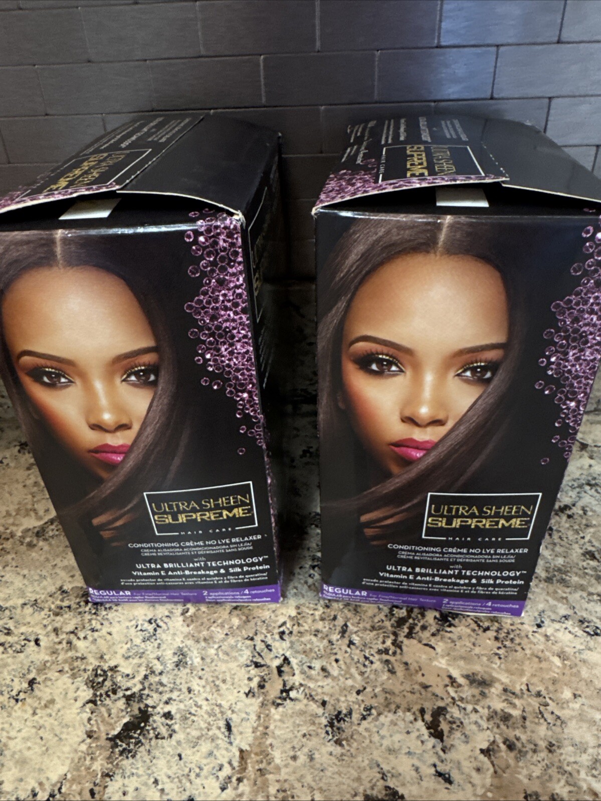 2PK Ultra Sheen Supreme Conditioning Creme No Lye Relaxer ~ EXP 4/27~ FAST SHIP