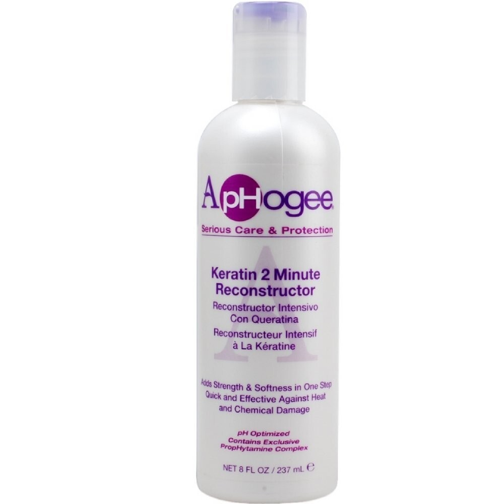 Aphogee Keratin 2 Minute Reconstructor for Damaged Hair 8 oz