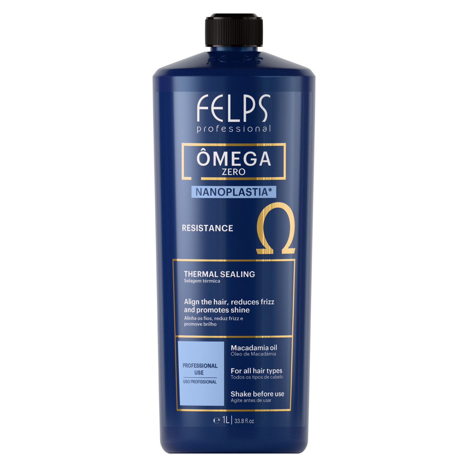 Felps Professional Omega Zero Unique Resistance Nanoplastia Original 33.8 FLOz