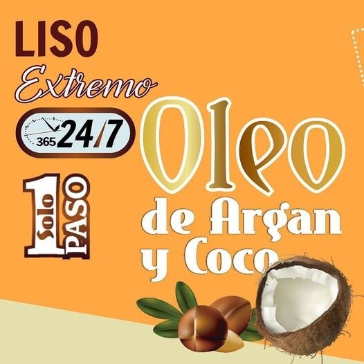 CIRUGIA CAPILAR LISO EXTREMO OLEO DE ARGAN Y COCO 1 SOLO PASO BONSAI (1 LITRO)