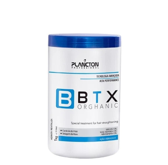 Plancton Btx Hair Organic Smoothing Treatment Mask 1Kg 34oz