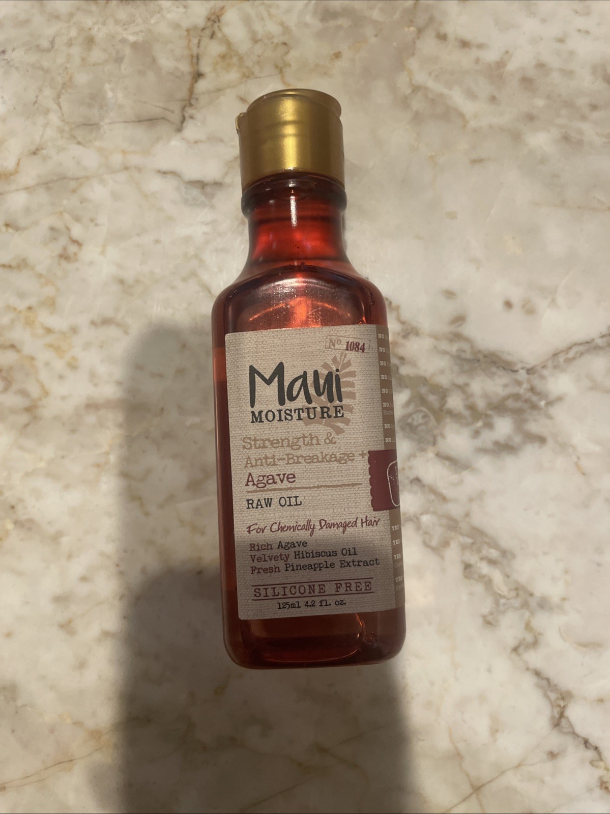 Maui Moisture Strength & Anti-Breakage – + Agave Raw Oil, 4.2 oz