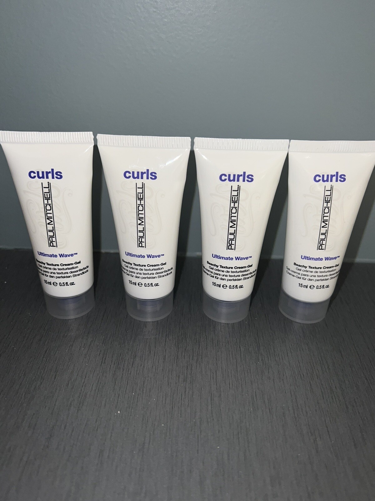 X8 Paul Mitchell Ultimate Wave Beechy Texture Cream Gel 0.5 oz Travel Size