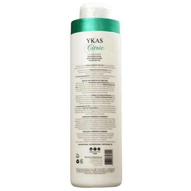 YKas Citric Brush Progressive Volume Reducer 34.Oz/1L Professional Realignment