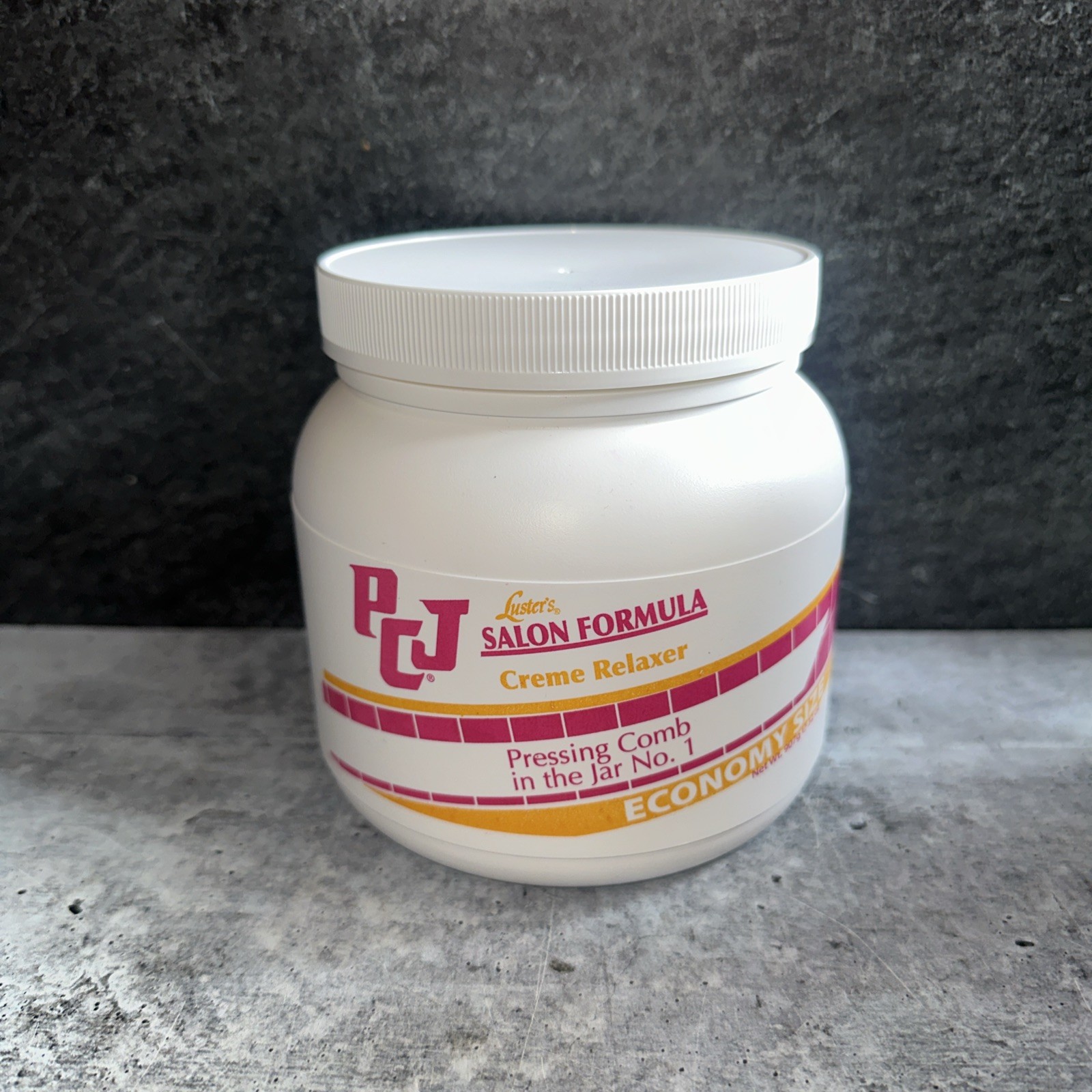 (1) NEW Luster’s PCJ – Creme Relaxer (Pressing Comb in the Jar No.1) – 32 oz