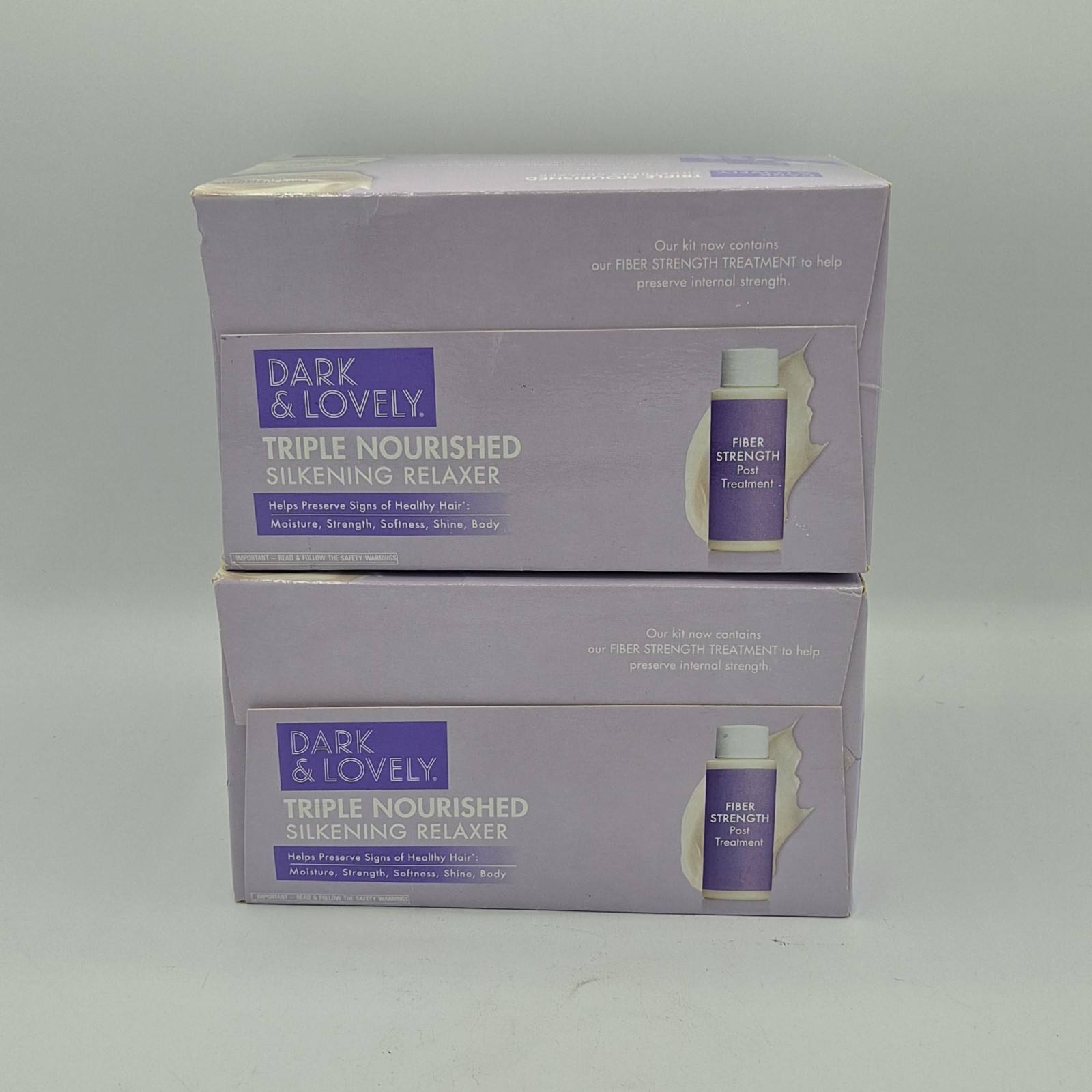 Dark & Lovely Triple Nourished Silkening Relaxer Kit – 2 Pack – As Seen In Pics