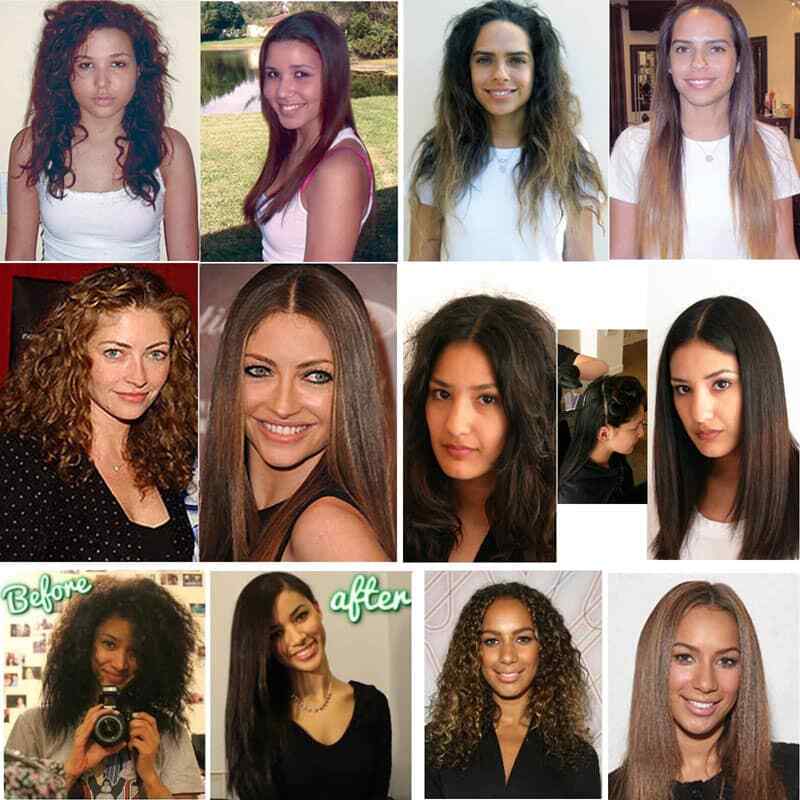 Keratin Hair Blowout Keratin Treatment Kit 1000ml XL SET 4 Bottles with TOOLS