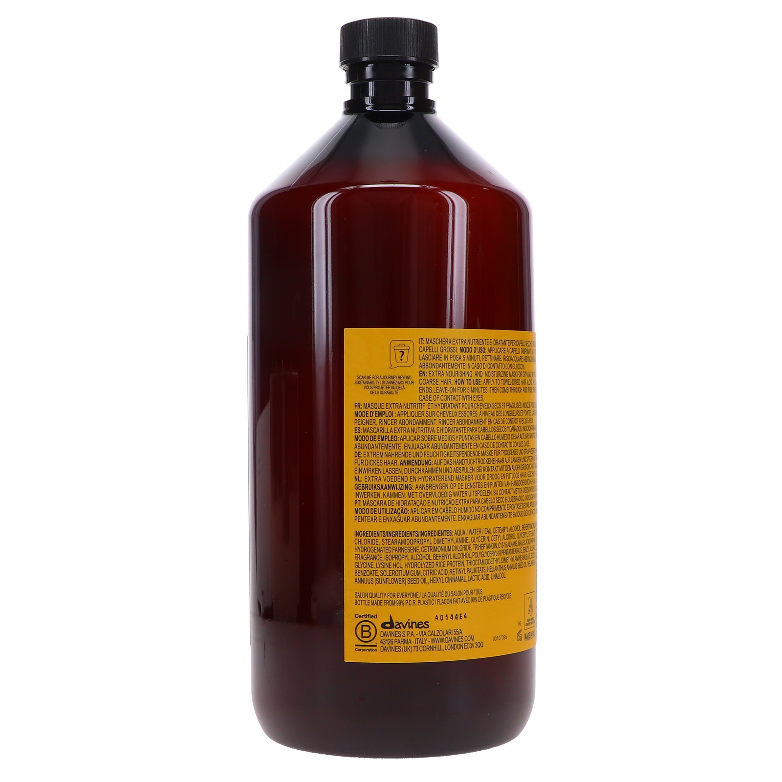 Davines NaturalTech Nourishing Vegetarian Miracle Mask 33.8 oz