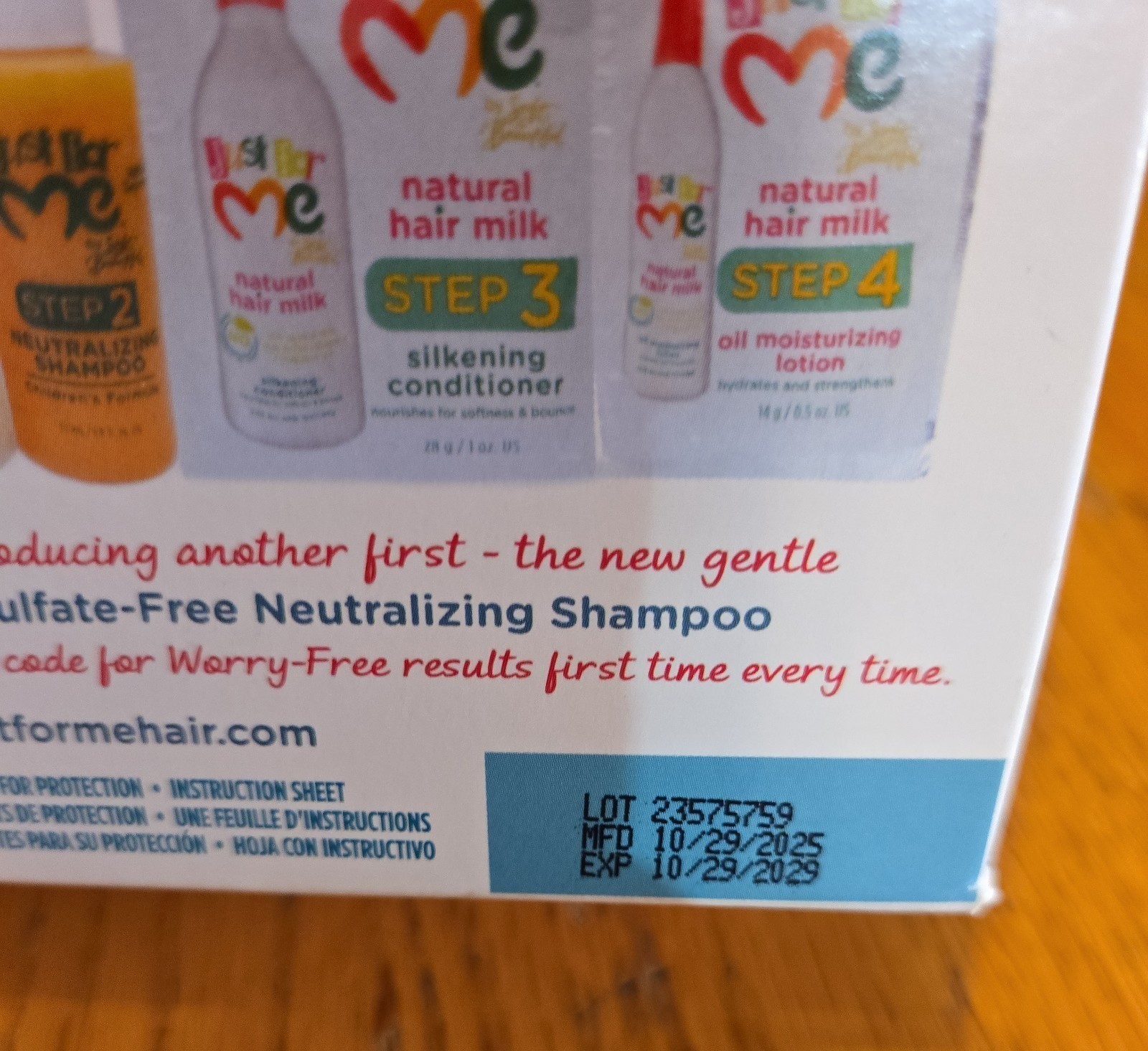 Just for me by soft & beautiful no lie conditioning creme relaxer kit lot of 3