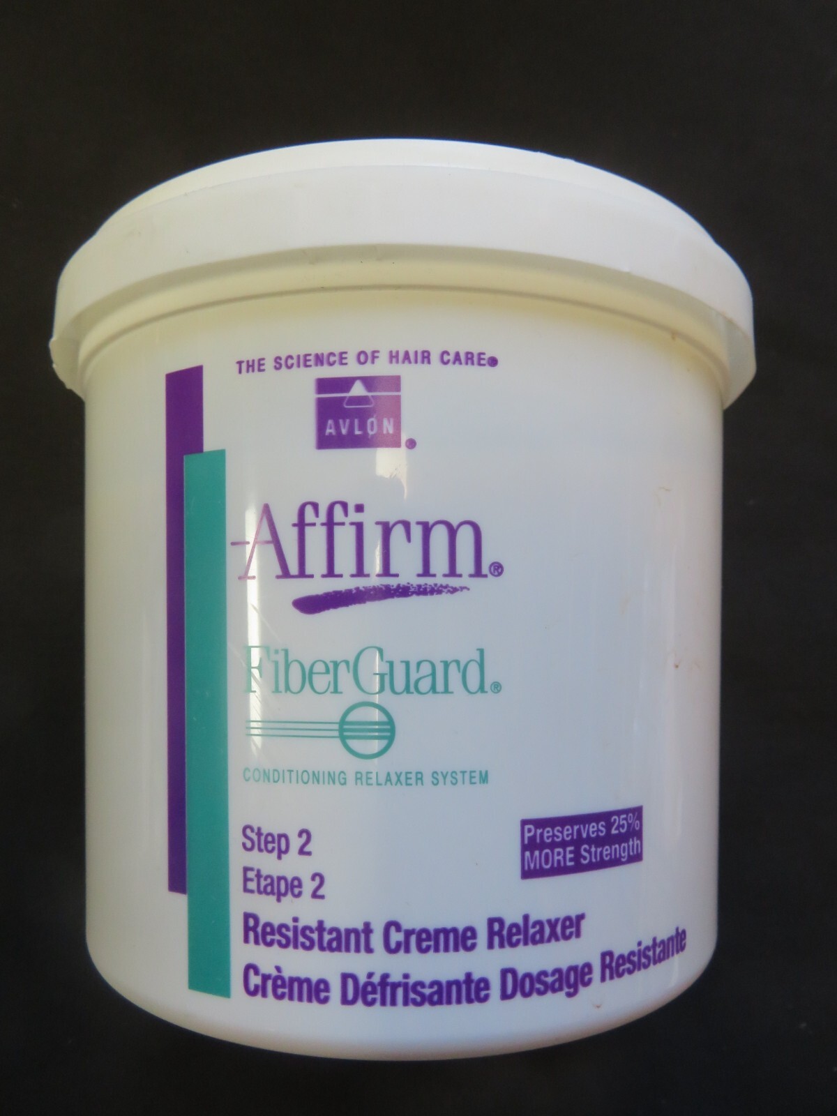 Avlon Affirm FiberGuard Step 2 Conditioning Resistant Creme Relaxer System 4 lbs