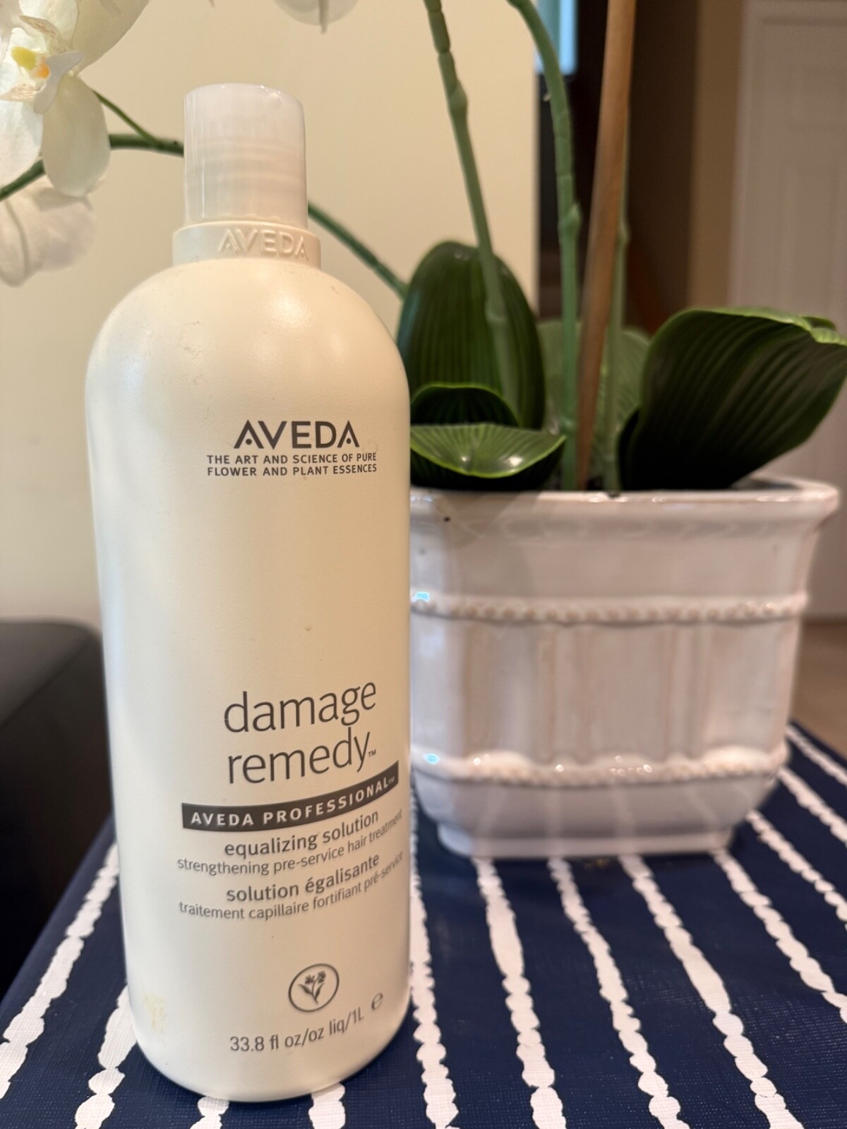Aveda Damage Remedy Equalizing Solution 33.8 Oz 1L Professional Use Treatment