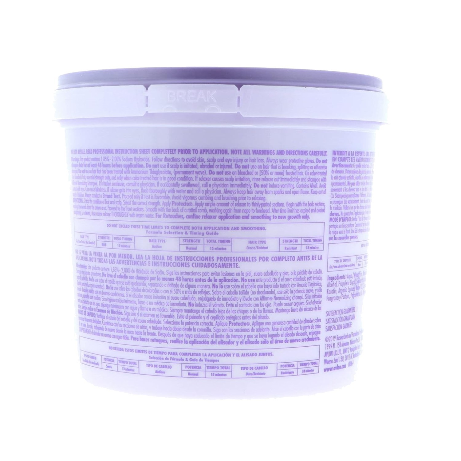 Affirm Creme Relaxer – Professional Quality Formula