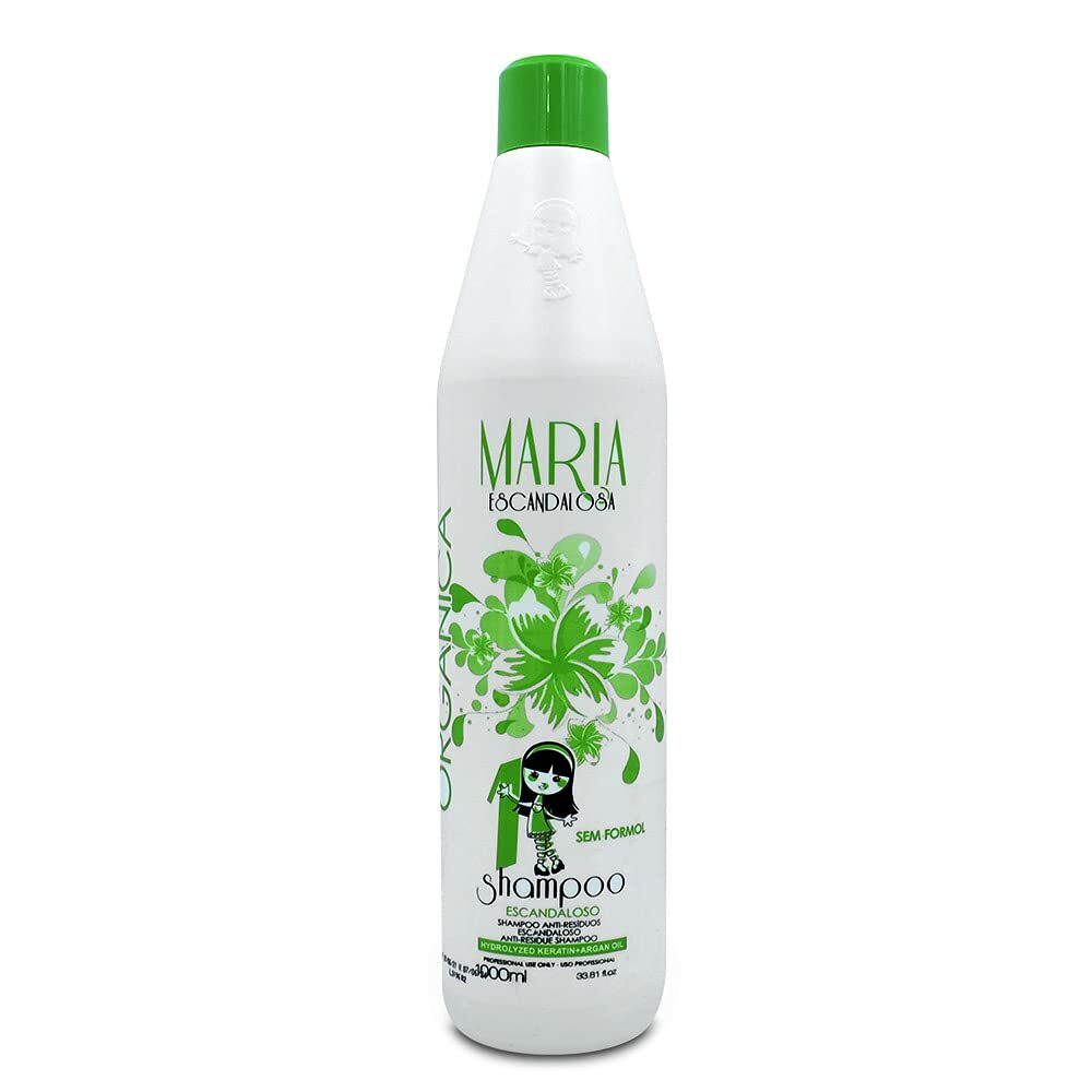 Maria Escandalosa Organic Progressive Brazilian Keratin Smoothing 2x1L 3 Day USA