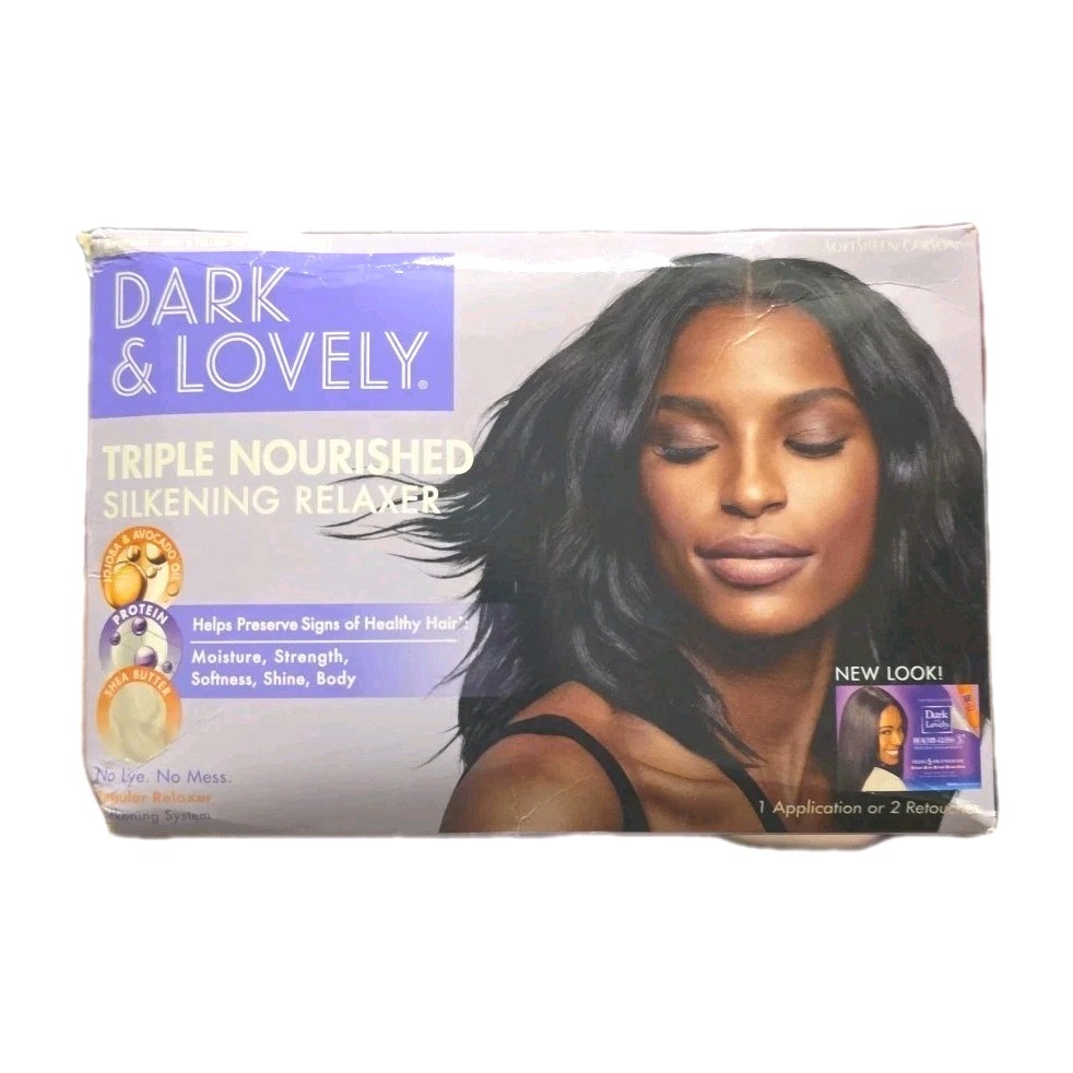 SoftSheen Carson Dark & Lovely No-Lye Silkening Relaxer Kit REGULAR