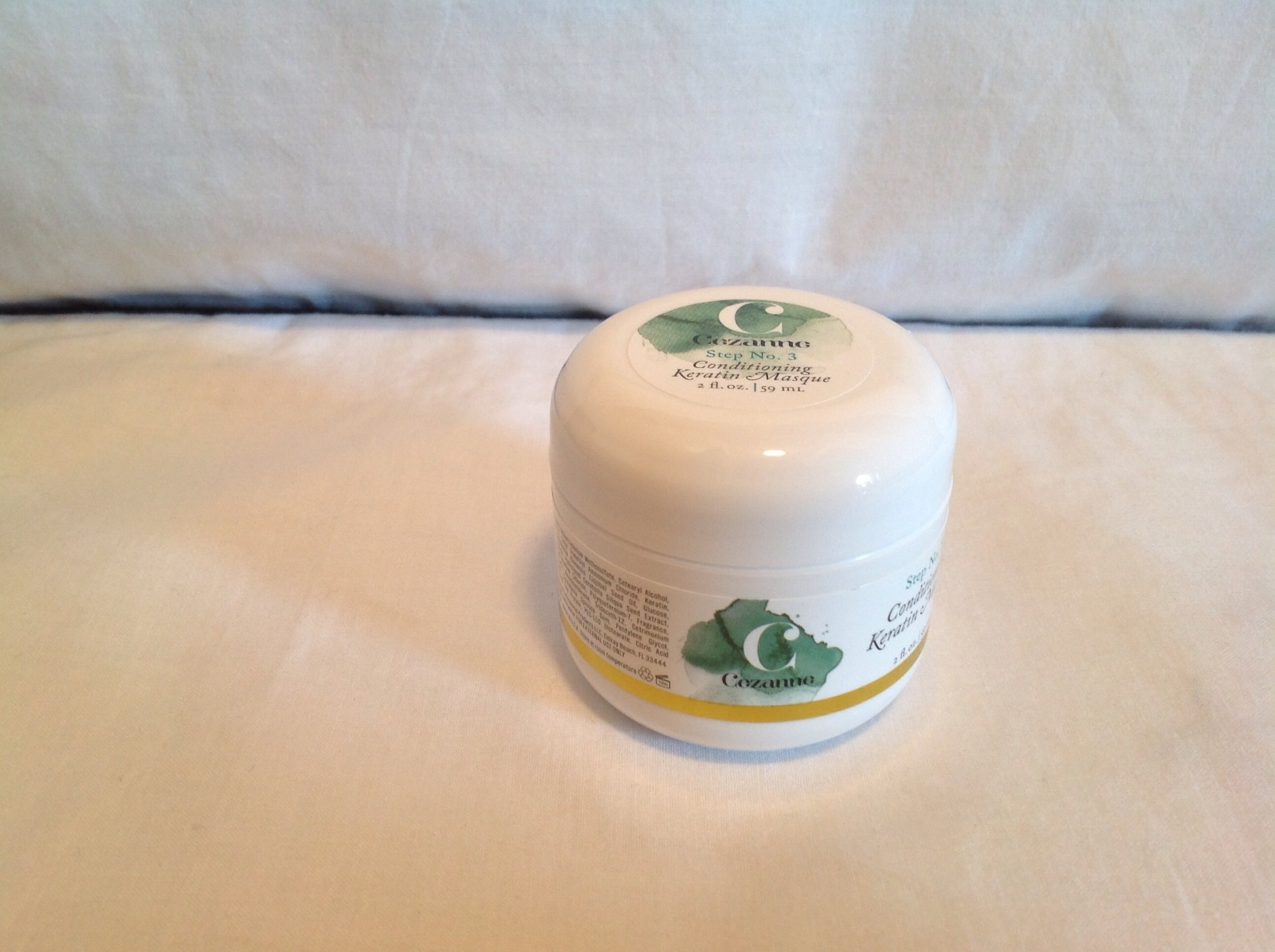 Cezanne Step NO. 3 Conditioning Keratin Masque 2 oz – TRAVEL SIZE – RARE