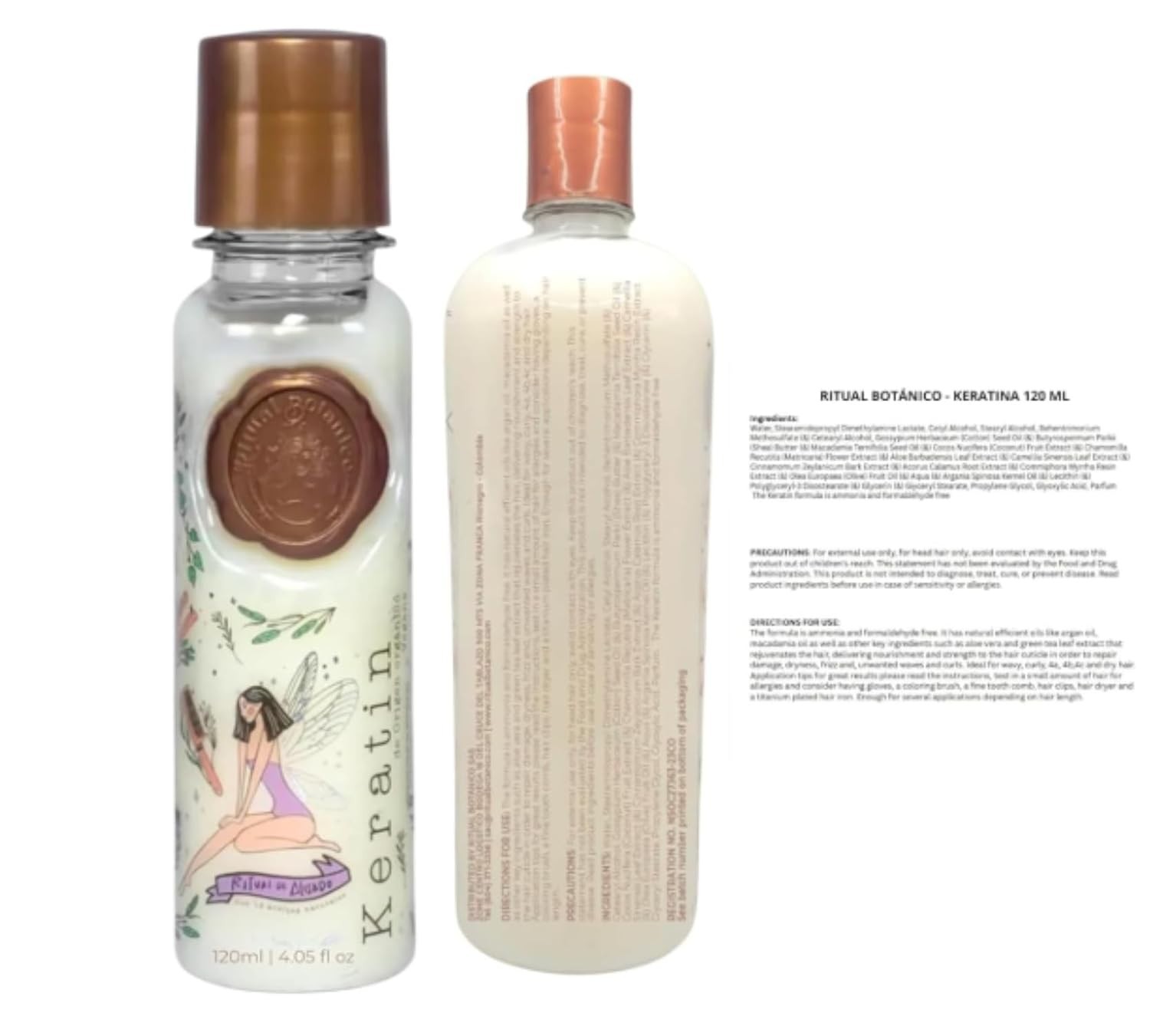 Keratina Ritual Botanico 120ml – Luxurious Keratin Treatment with Natural Oils