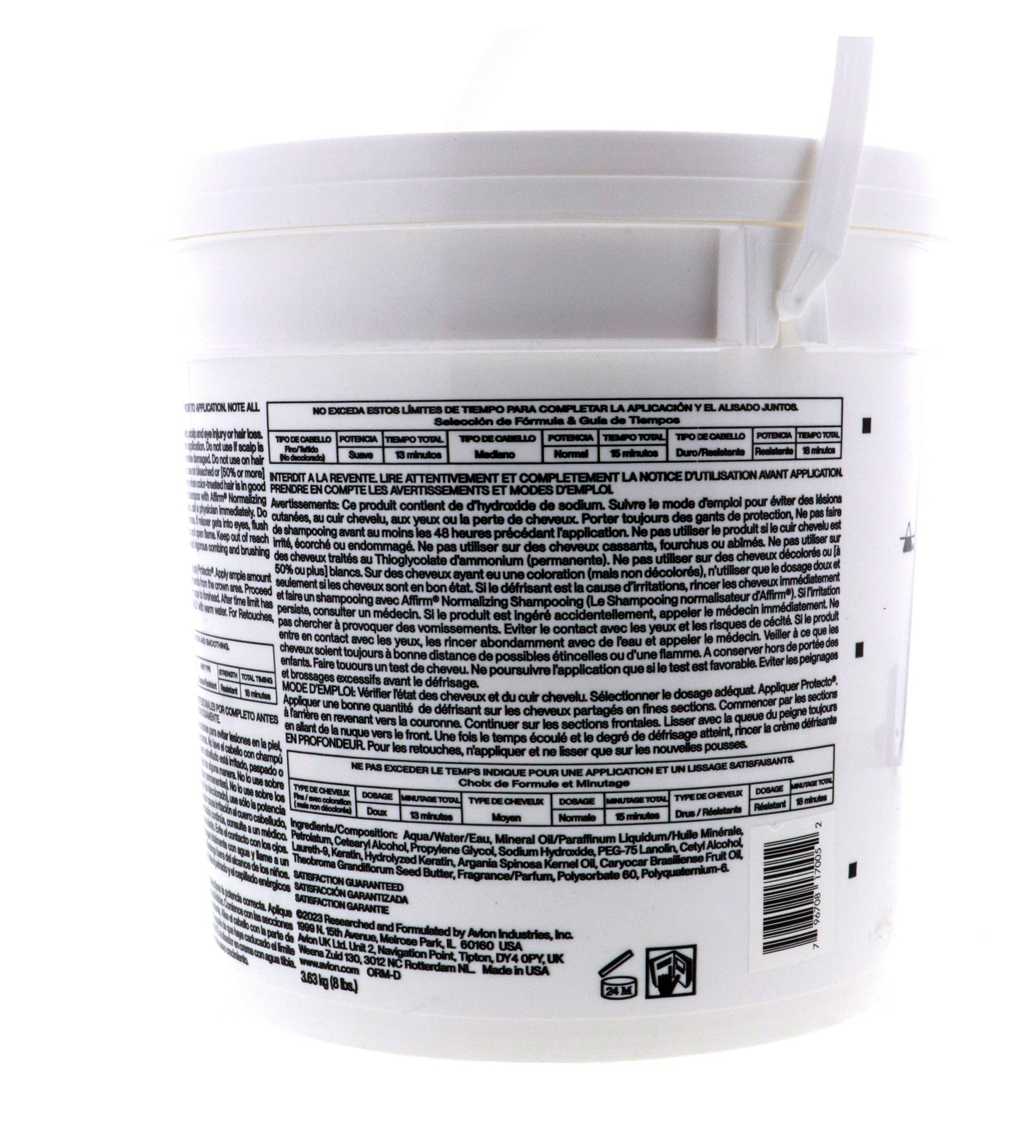 Avlon Affirm Creme Relaxer Normal, 128 oz 2 Pack