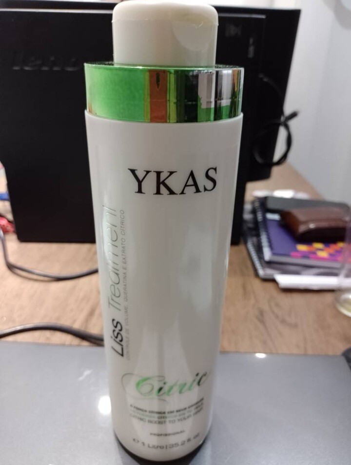 YKas Citric Brush Progressive Volume Reducer 34.Oz/1L Professional Realignment