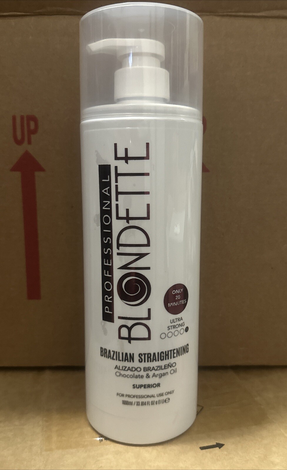 Brazilian Straightening Keratin Treatment CHOCOLATE & ARGAN OIL