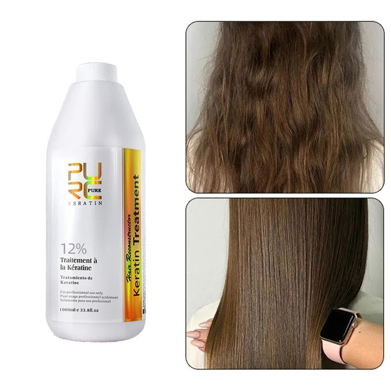 12% Brazilian Keratin Dry Frizzy Damaged Hair Straightening Repair Treatment