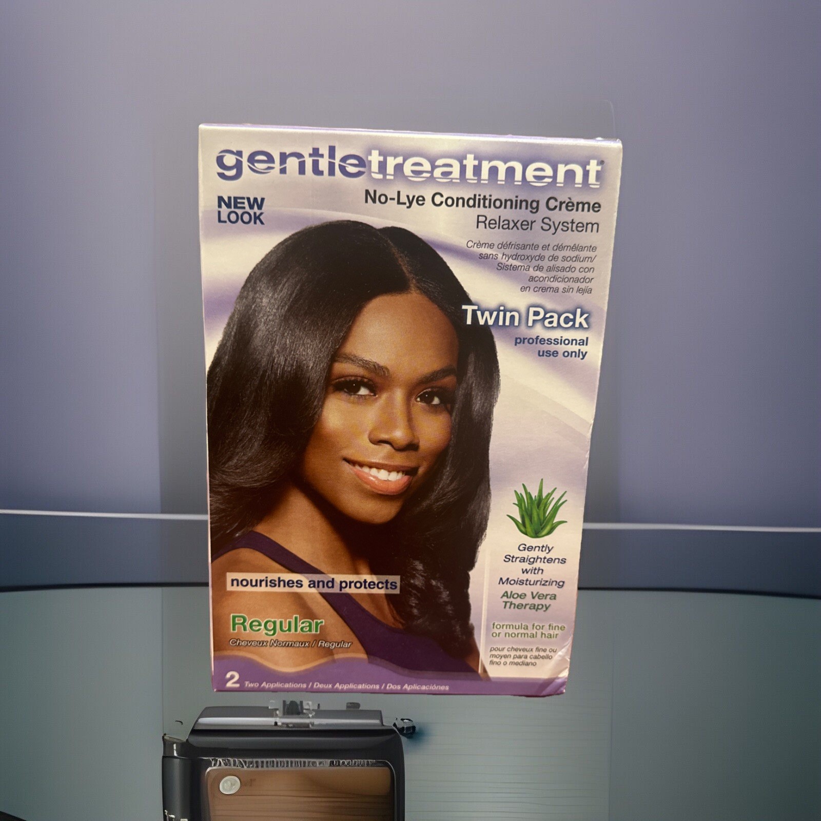 Gentle treatment Conditioning Relaxer System Twin Pack Regular(2 Application)