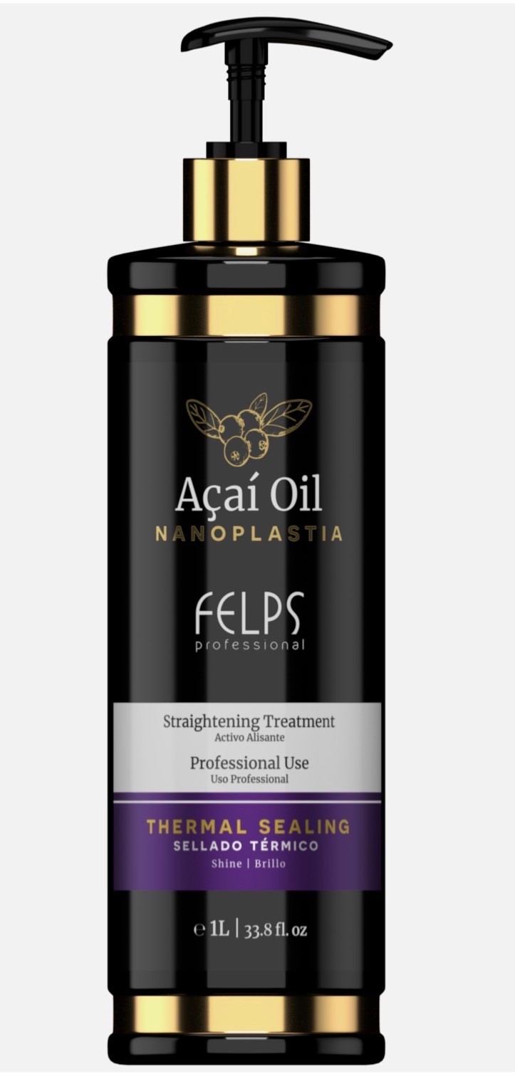 Felps Omega Zero Acai Oil Nanoplastia Thermal Sealing 33.8FL.OZ