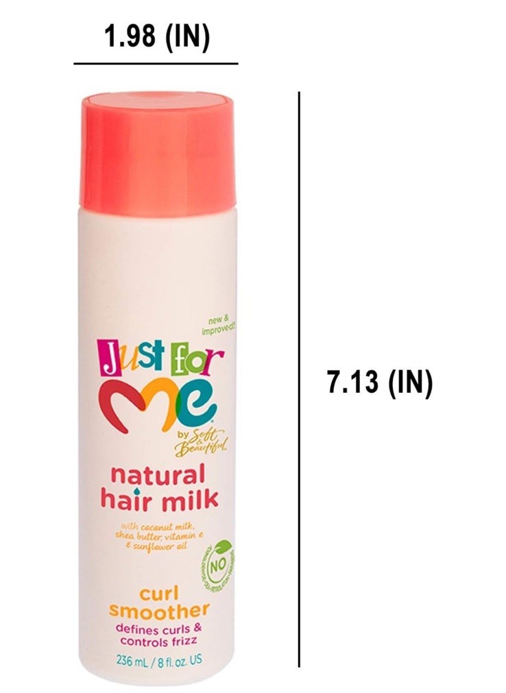 Just For Me Curl Smoother – Defines Curls & Controls Frizz, 8oz (236ml)