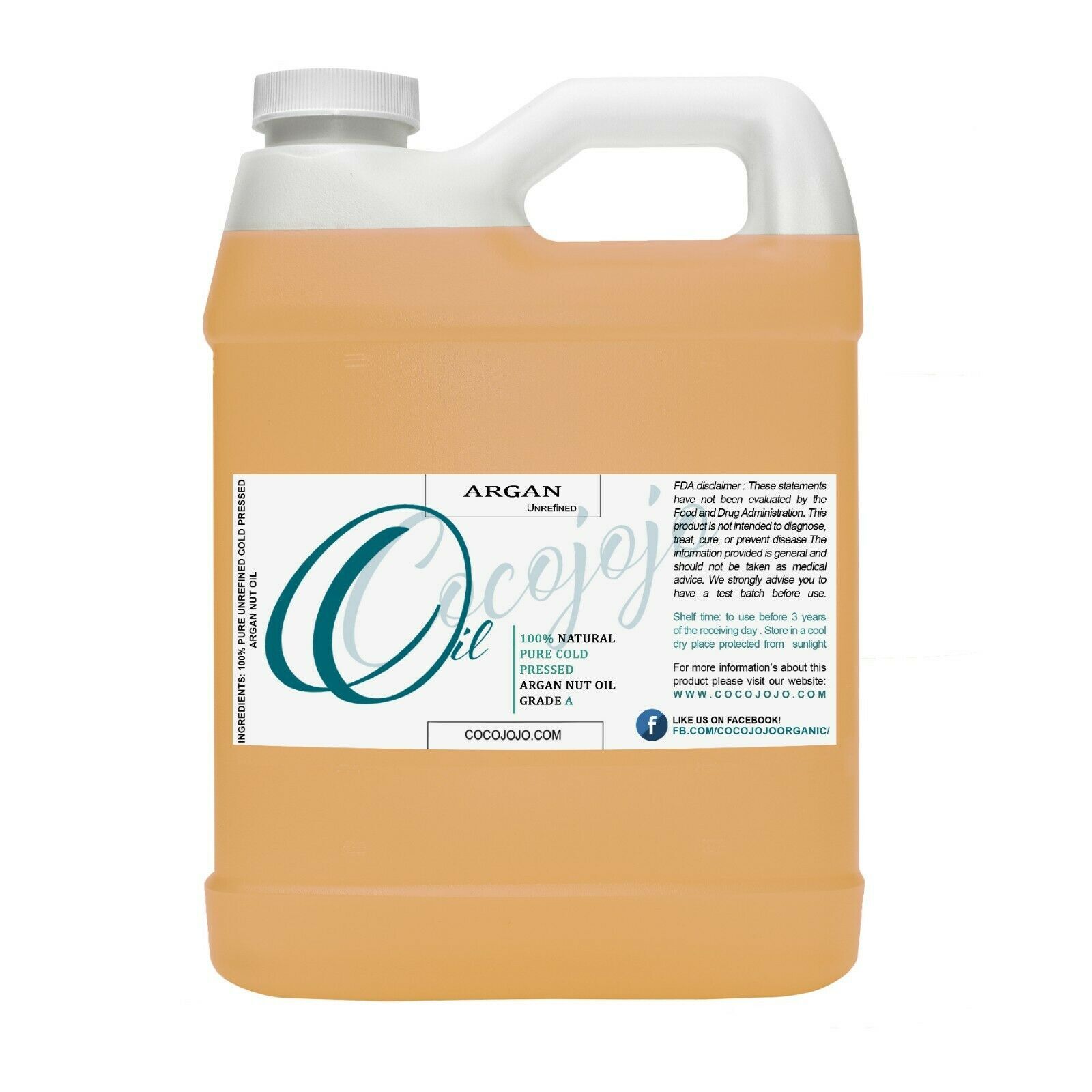 32 Oz Unrefined Argan Moroccan Oil 100 Cold Pressed Pure Argon Grade A,100 Pure