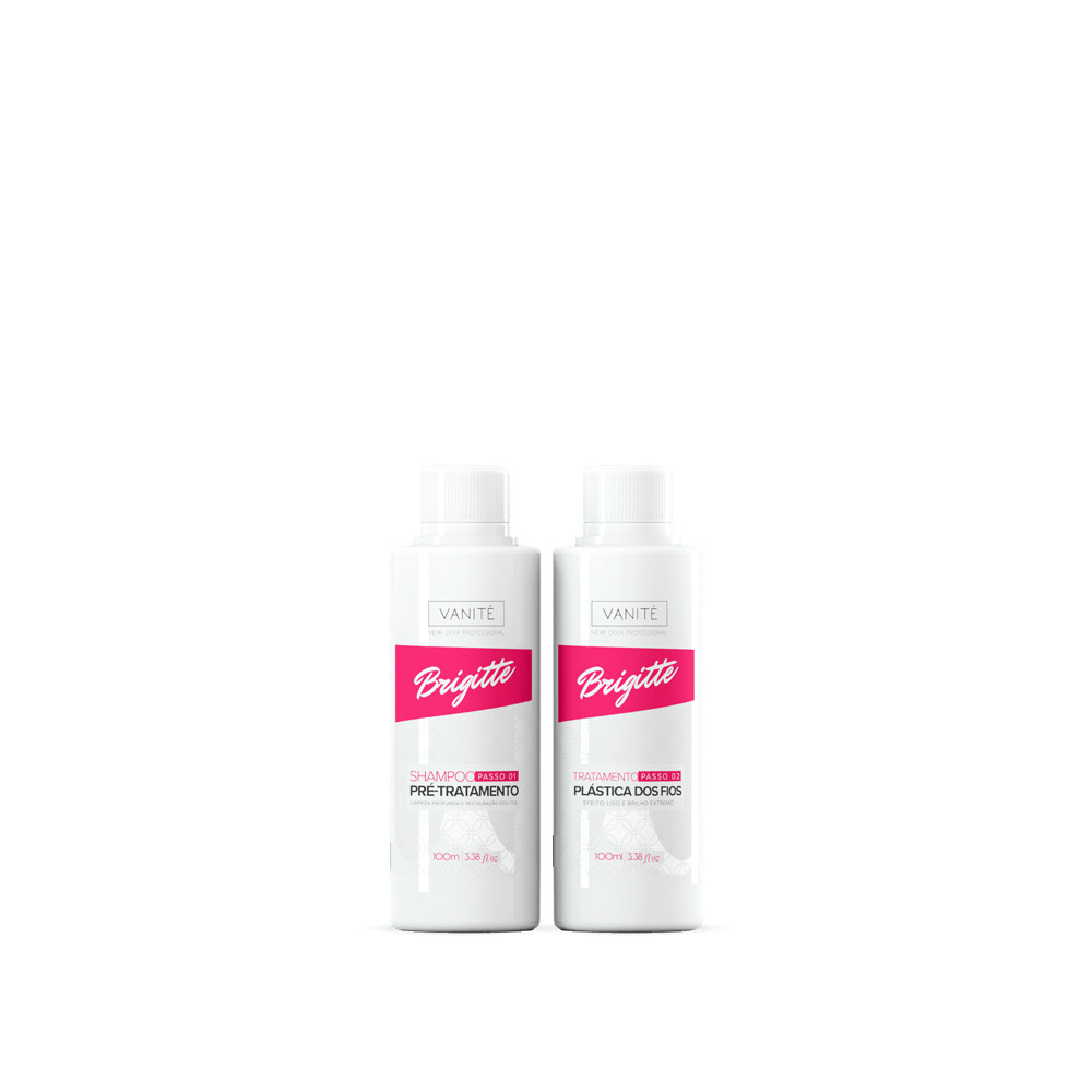Kit – 1 unit Brazilian Keratin Brigitte + 1 unit Shampoo Brigitte | For All Hair