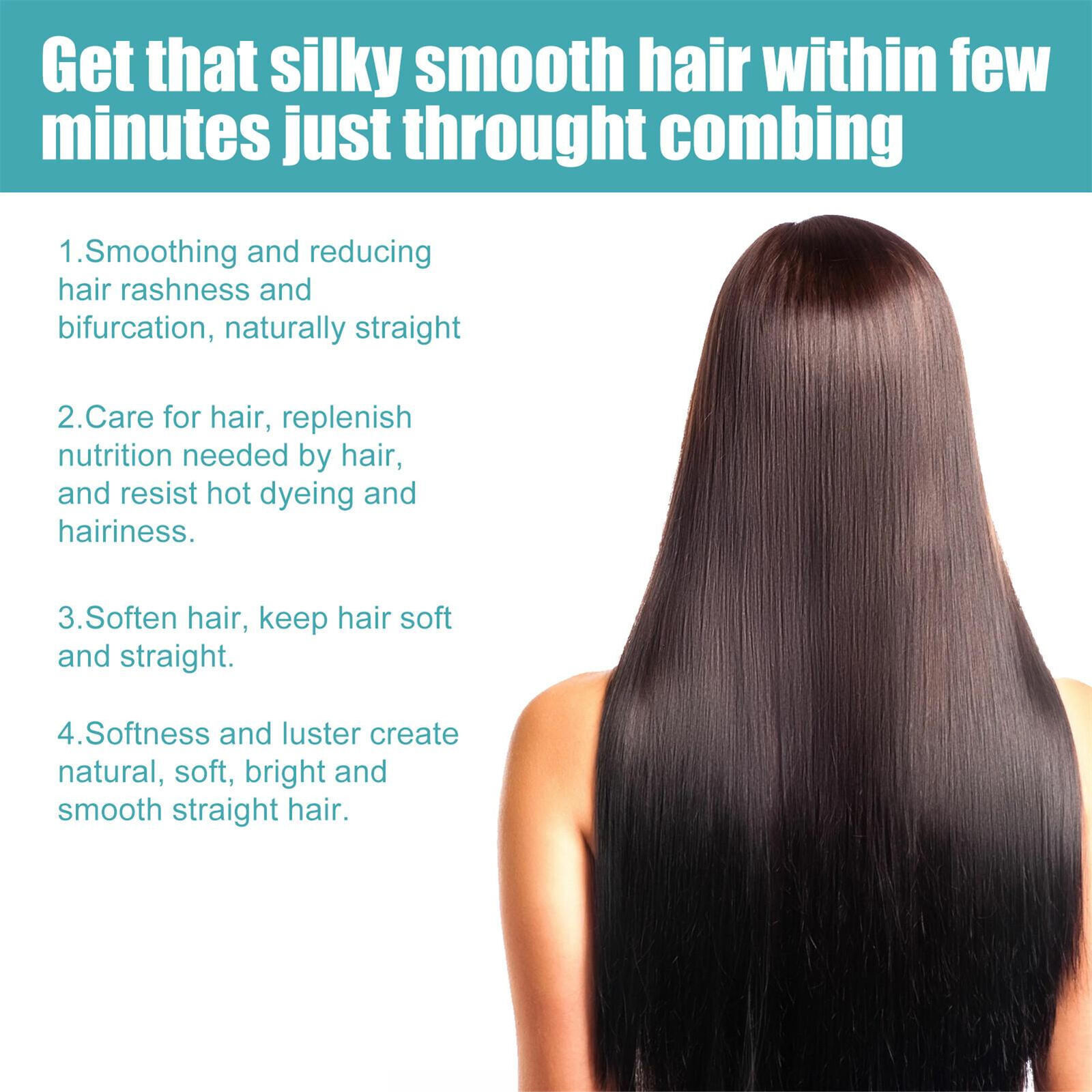 Protein Hair Straightening Cream Silk & Gloss Hair Straightening Cream 60ml USA