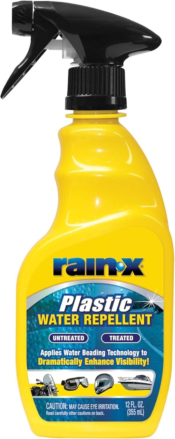 Rain-Scented 12 oz Plastic Treatment Spray – Non-Toxic Water Repellent for Boats