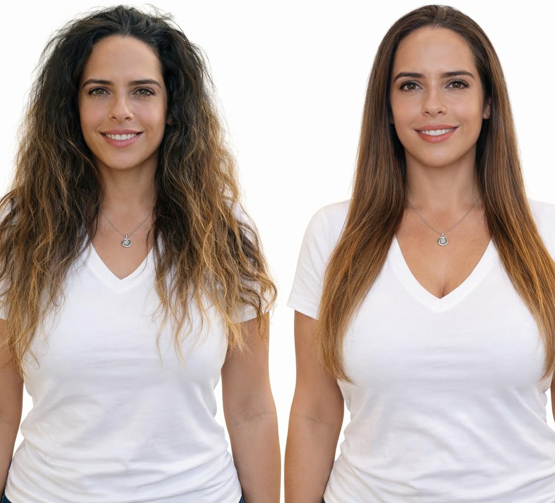 Brazilian Keratin Hair Straightening and Smoothing Treatment Professional